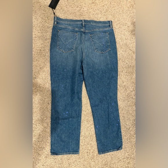 - Hudson Jeans distressed with paint splashes. Size 33 waist. - Picture 2 of 5